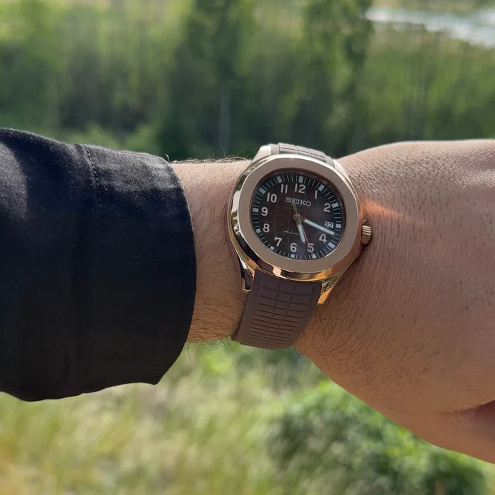 AQUA | BROWN ROSEGOLD